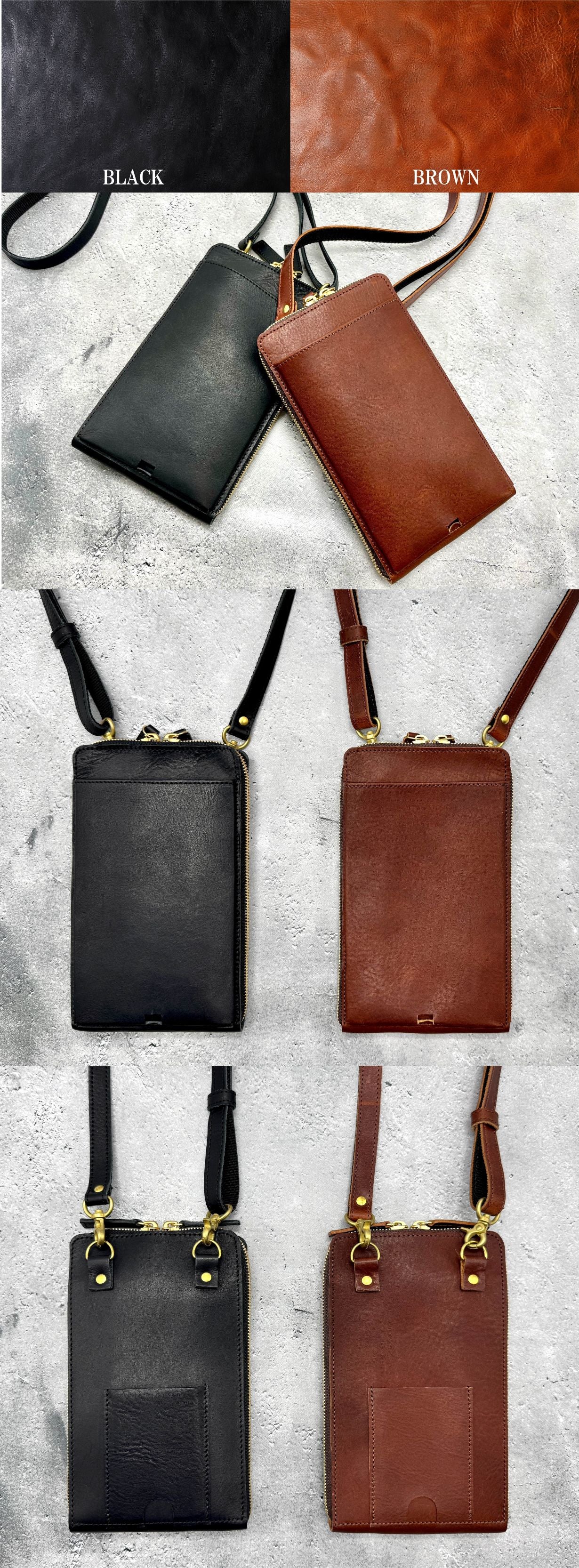 入れたまま充電&決済OK！スマートで大人の品格が漂うヴィンテージ