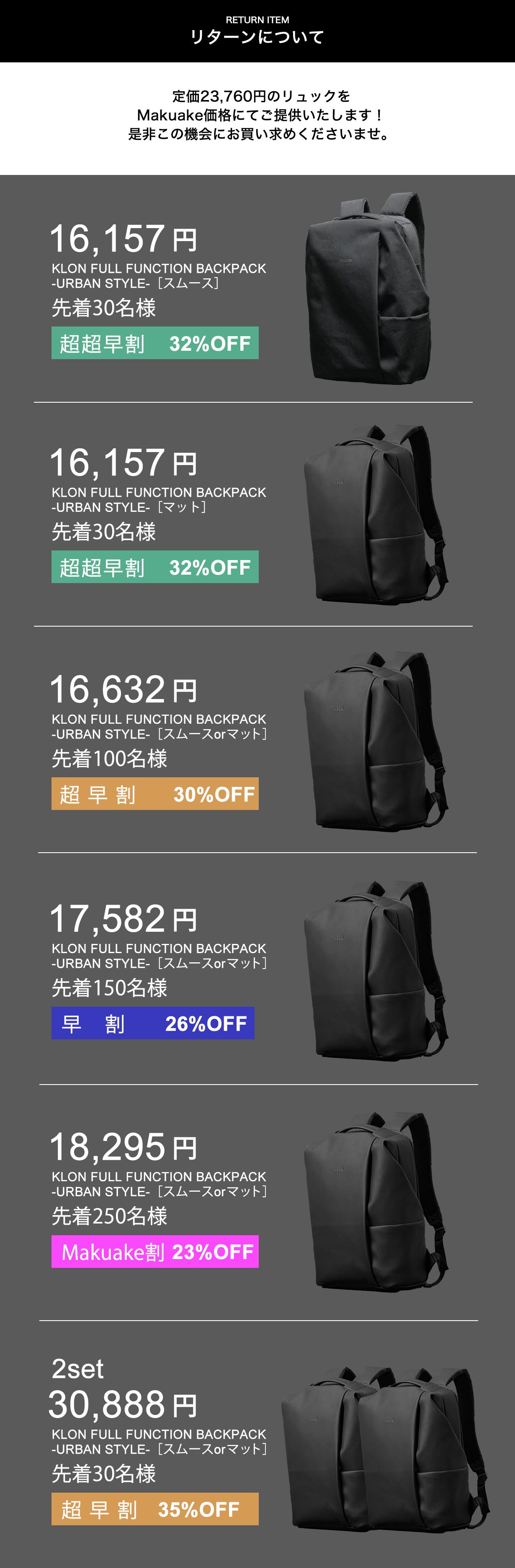 都会の生活に最適機能を搭載。17の収納、ポーチ4つとPCバッグも付属