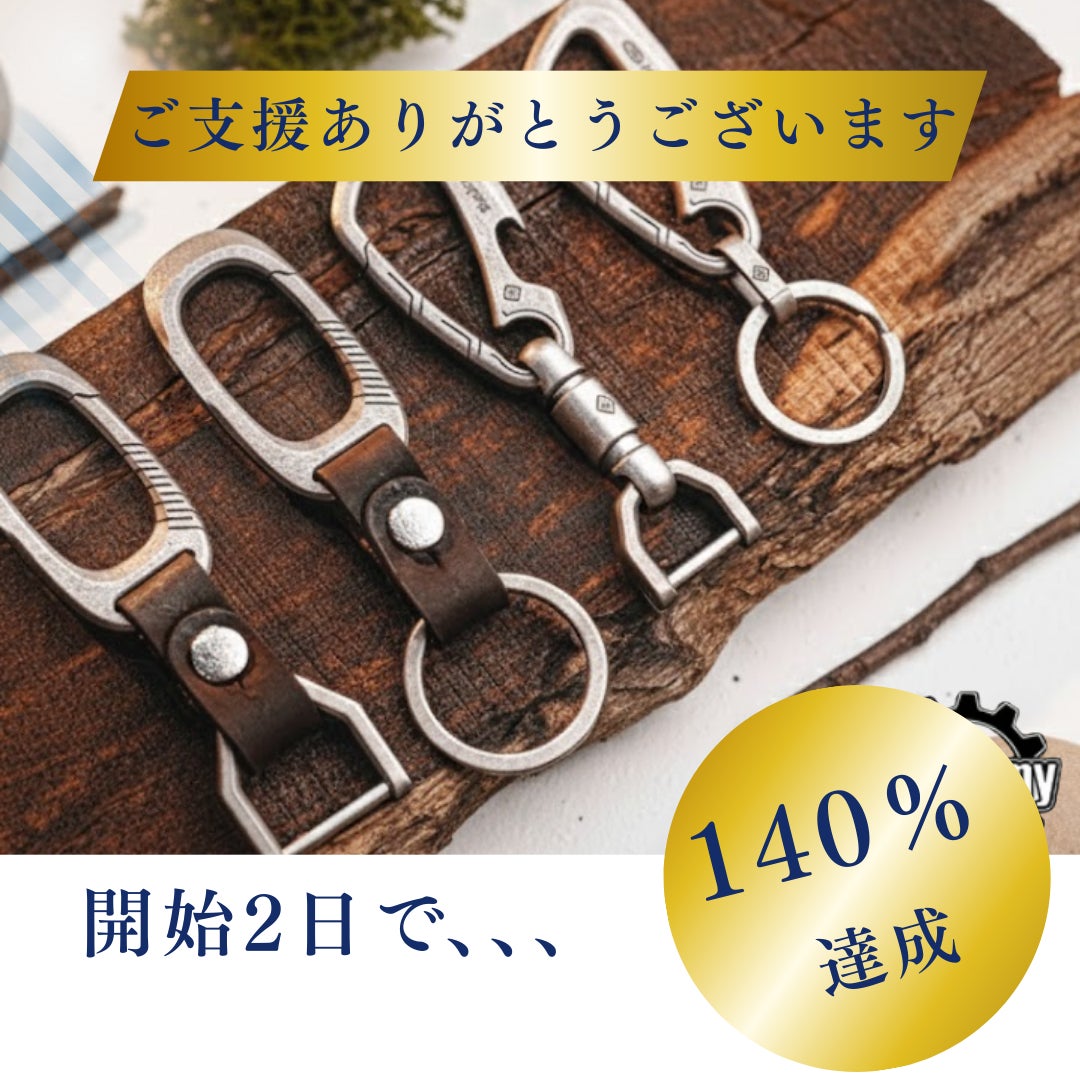 片手で一瞬着脱！クイックリリース搭載のキーチェーンで鍵を管理しよう