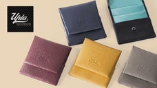  コインが選びやすい！たくさん入って薄い牛革財布 Uplaコンパクトパース日本製
