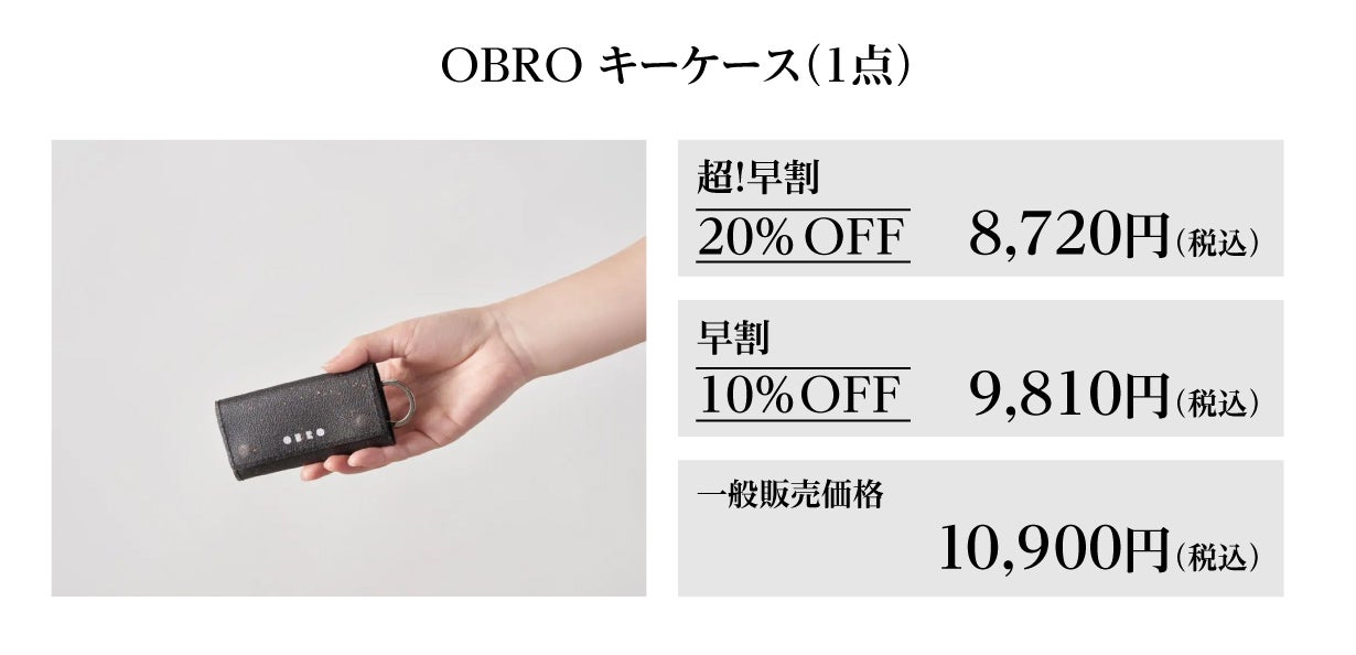 見えすぎない美しさ」残革粉末×PVCのサステナブルプロダクト「OBRO