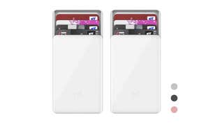 zenlet 2 series ホワイトミニ財布 直感操作でセキュリティ万全 zenlet 2 series ホワイトミニ財布 直感操作でセキュリティ万全