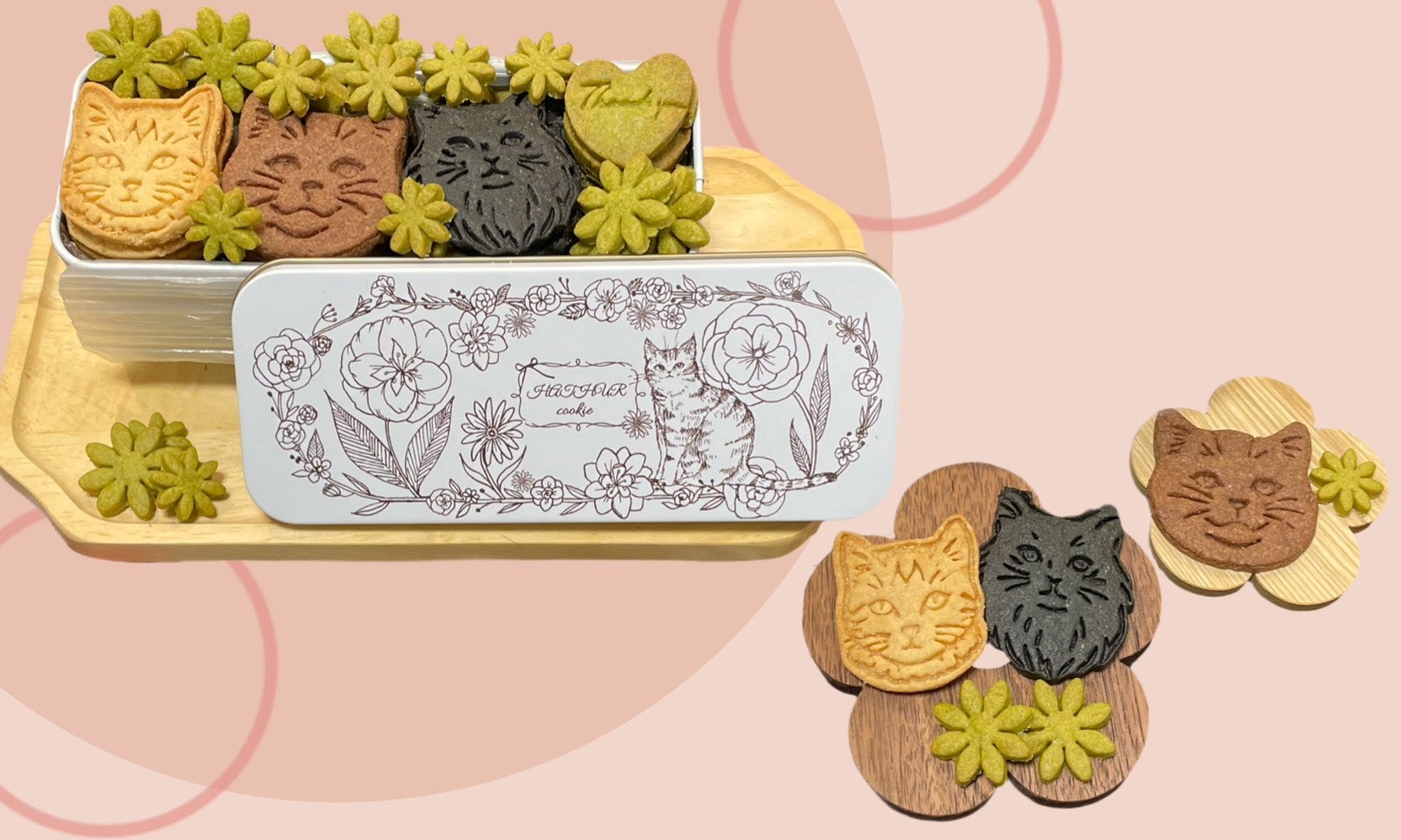 和歌山城下町のお菓子工房「はとぅーる」がお届けする、【保護猫活動