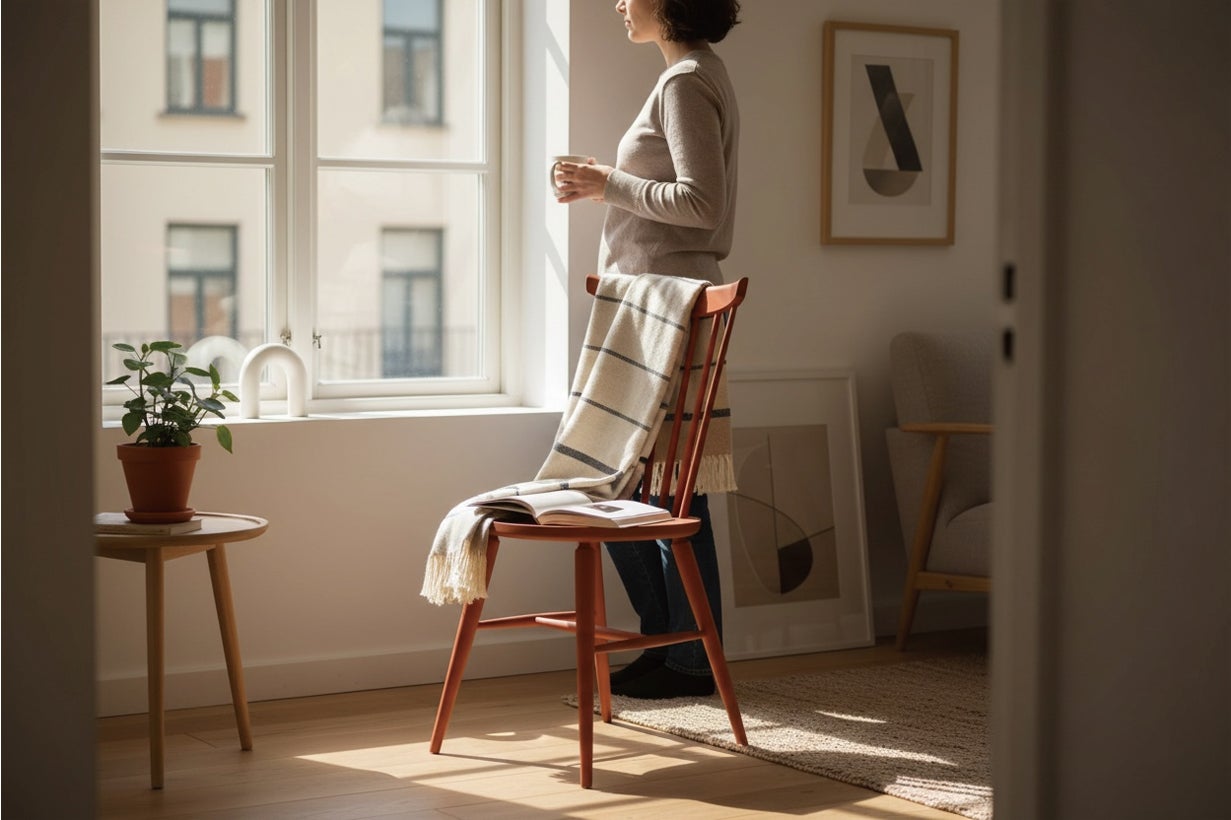 復刻レトロ可愛い椅子】お客様の要望から復活！曲木の秋田木工の