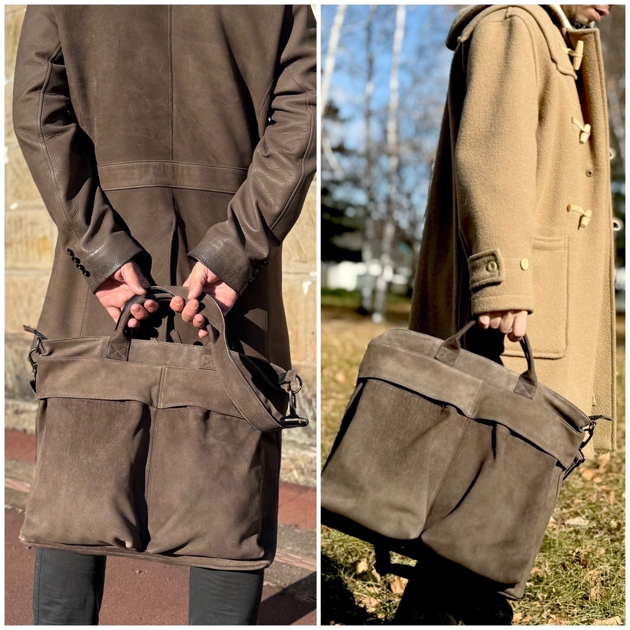 柔らかいのにタフな一生モノの相棒】北海道天然エゾ鹿革『ヘルメット