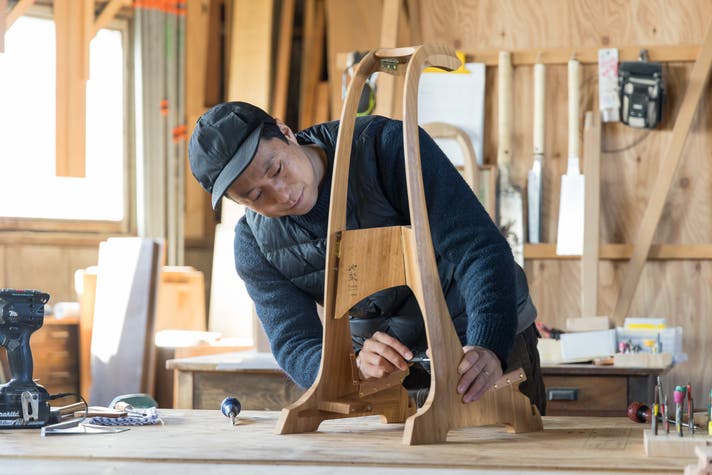 職人の作業風景