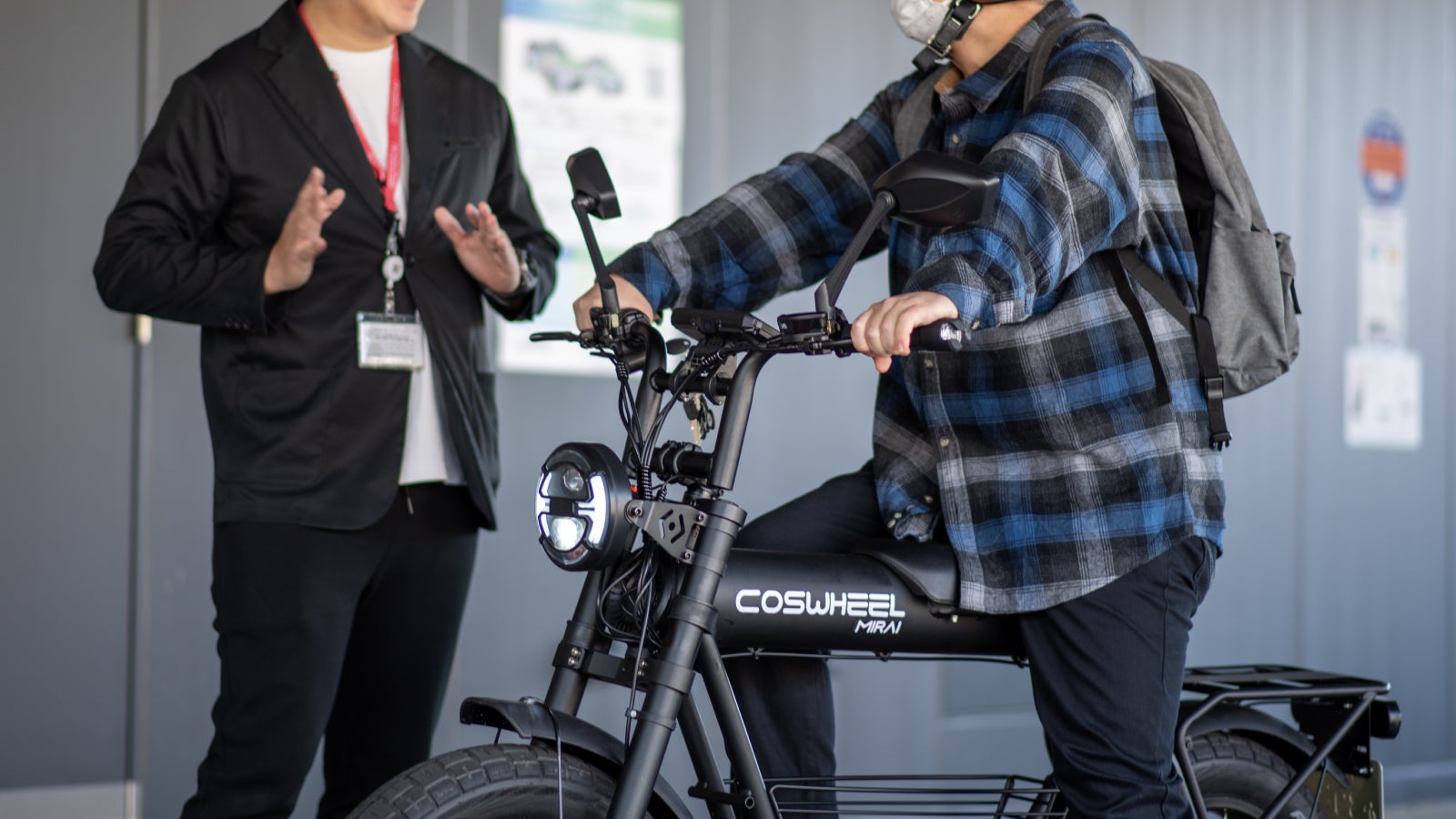 累計10億円突破のCOSWHEEL、特定小型・一般原付 MIRAI G 始動