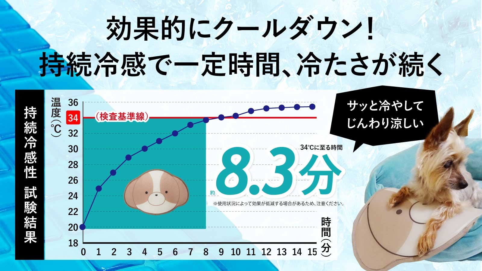 冷たいだけじゃない！！【うちの子自慢×冷感ジェル】ペットも人も