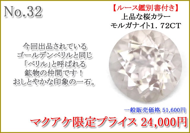 第75弾】宝石ルース 新作公開お披露目｜マクアケ - アタラシイものや