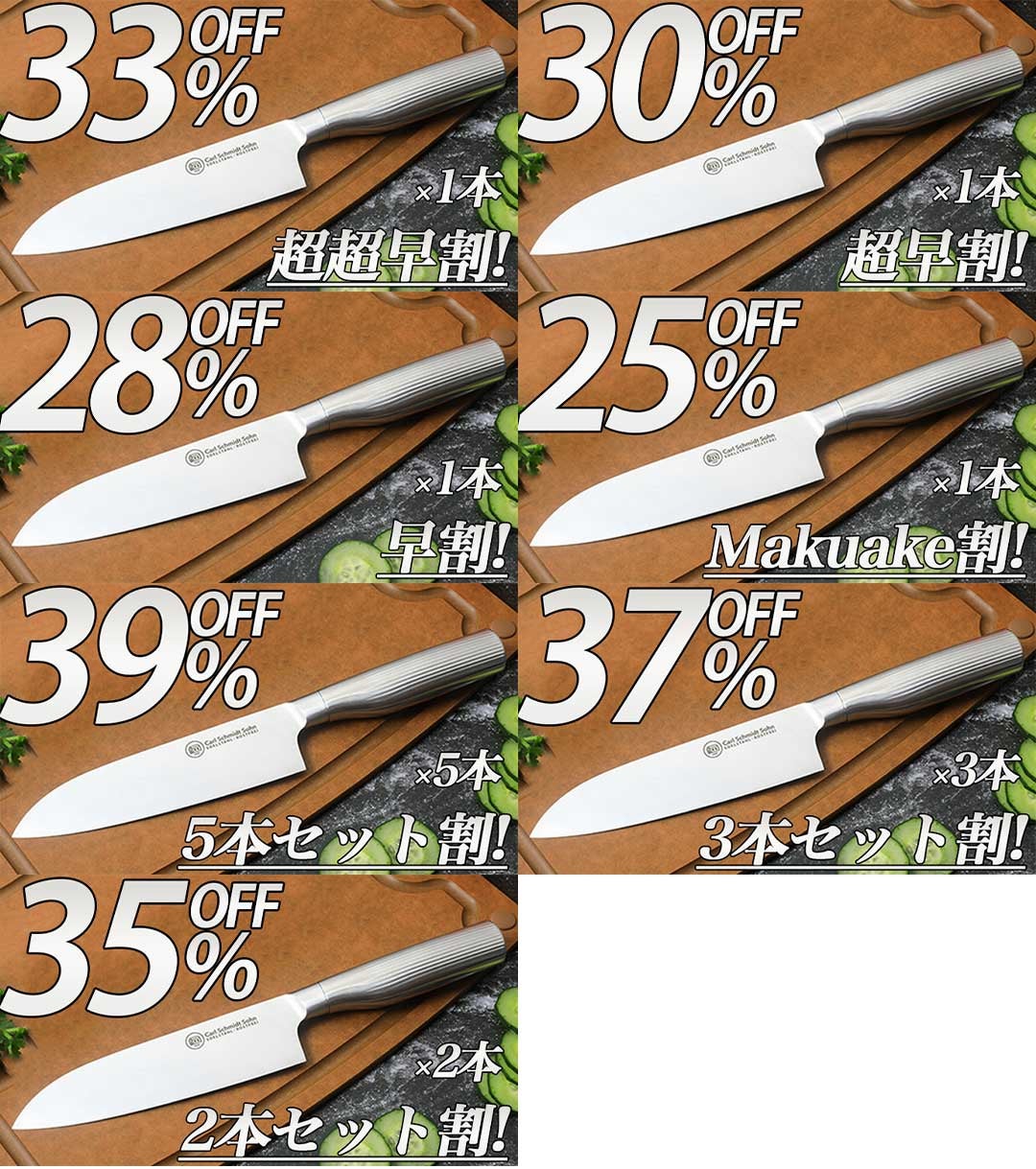 もう包丁を研がなくていい！ドイツ197年の技術が生んだ「切れ味が続く