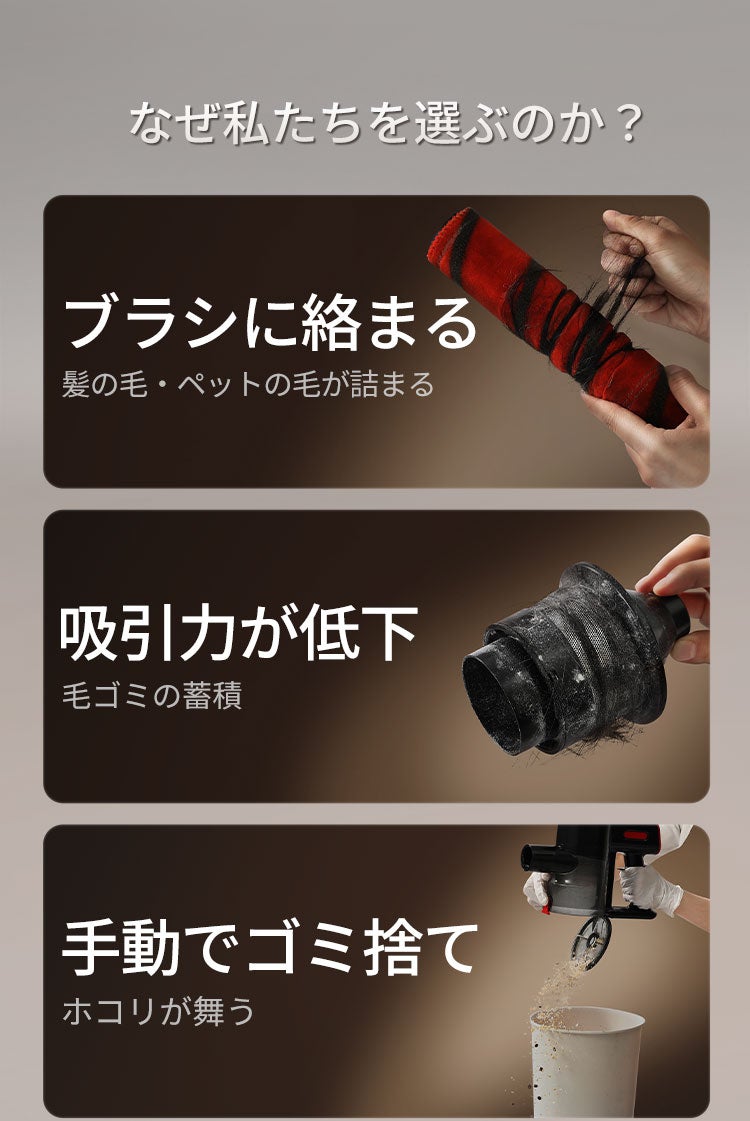 ゴミ地獄、これで終わり。 次世代の自動ゴミ収集掃除機｜UWANT V800