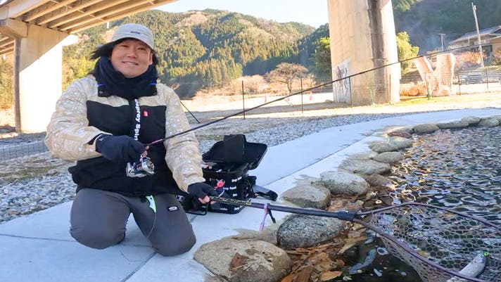 10年の積み重ね×2万匹の経験値が生み出したエリアトラウトロッド