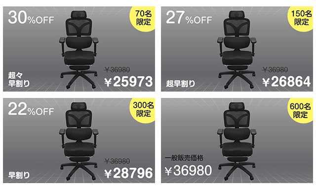 【専用】チェア2 腰ラク設計×360°可動アームレスト。 姿勢に寄り添うオフィスチェア2.0