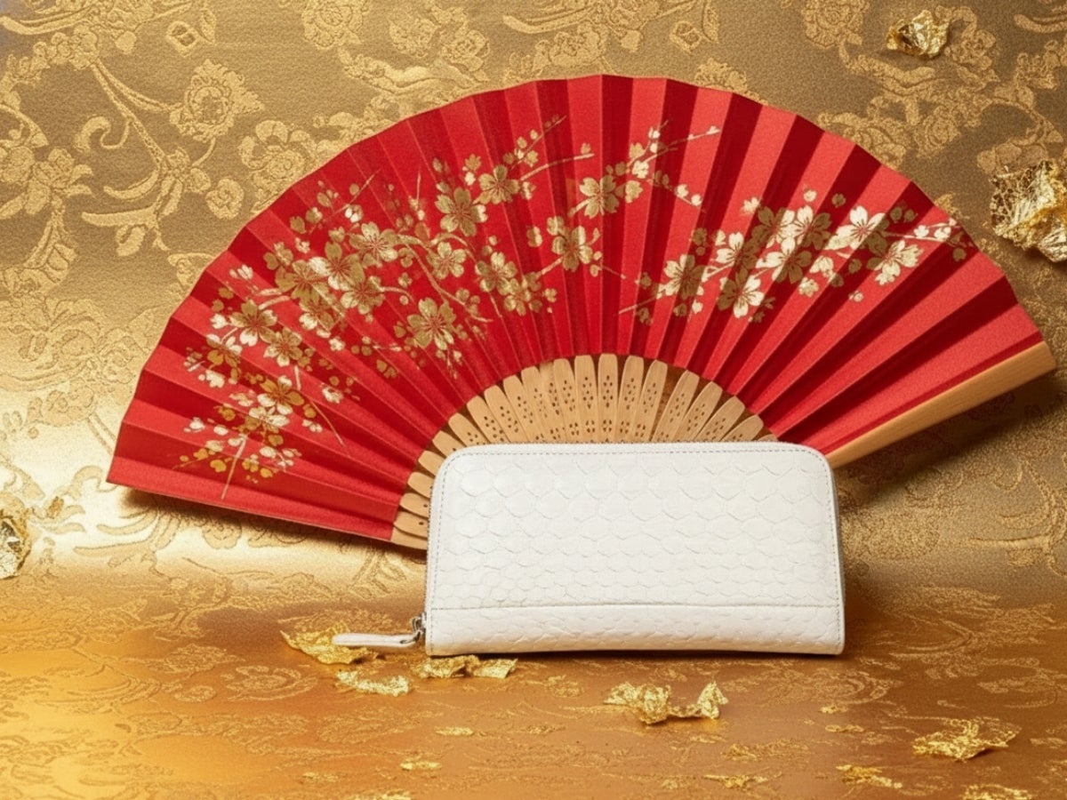 金運を呼ぶダイヤモンドパイソン財布 [2026年午年×春財布×ご祈祷