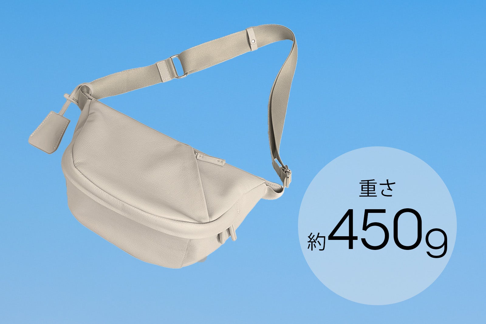 旅も日常もこれひとつ！贅沢レザーの2WAYボディバッグ＆ショルダー