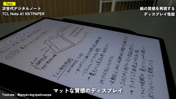 紙の質感に、AIの知性を。スマートノートTCL Note A1 NXTPAPER