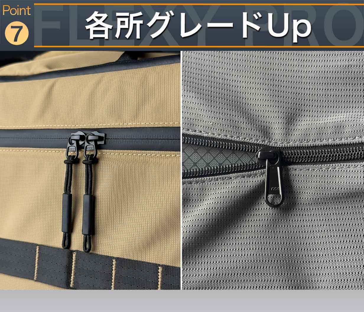 日常から海外旅行までこのバッグ一つで拡張自在！吊り下げて荷物整理も