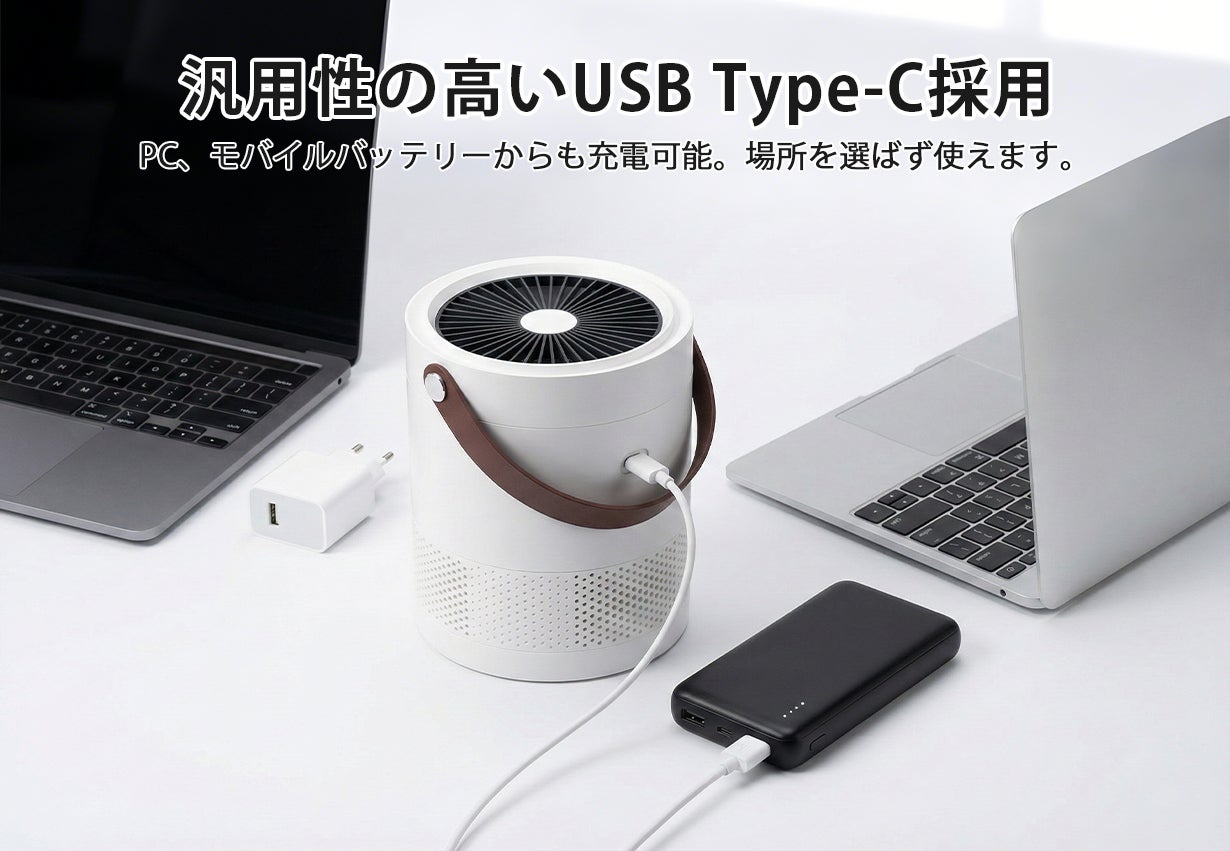 空気清浄機の新体験！電子フィルター搭載、静電気の力で花粉やPM2.5を