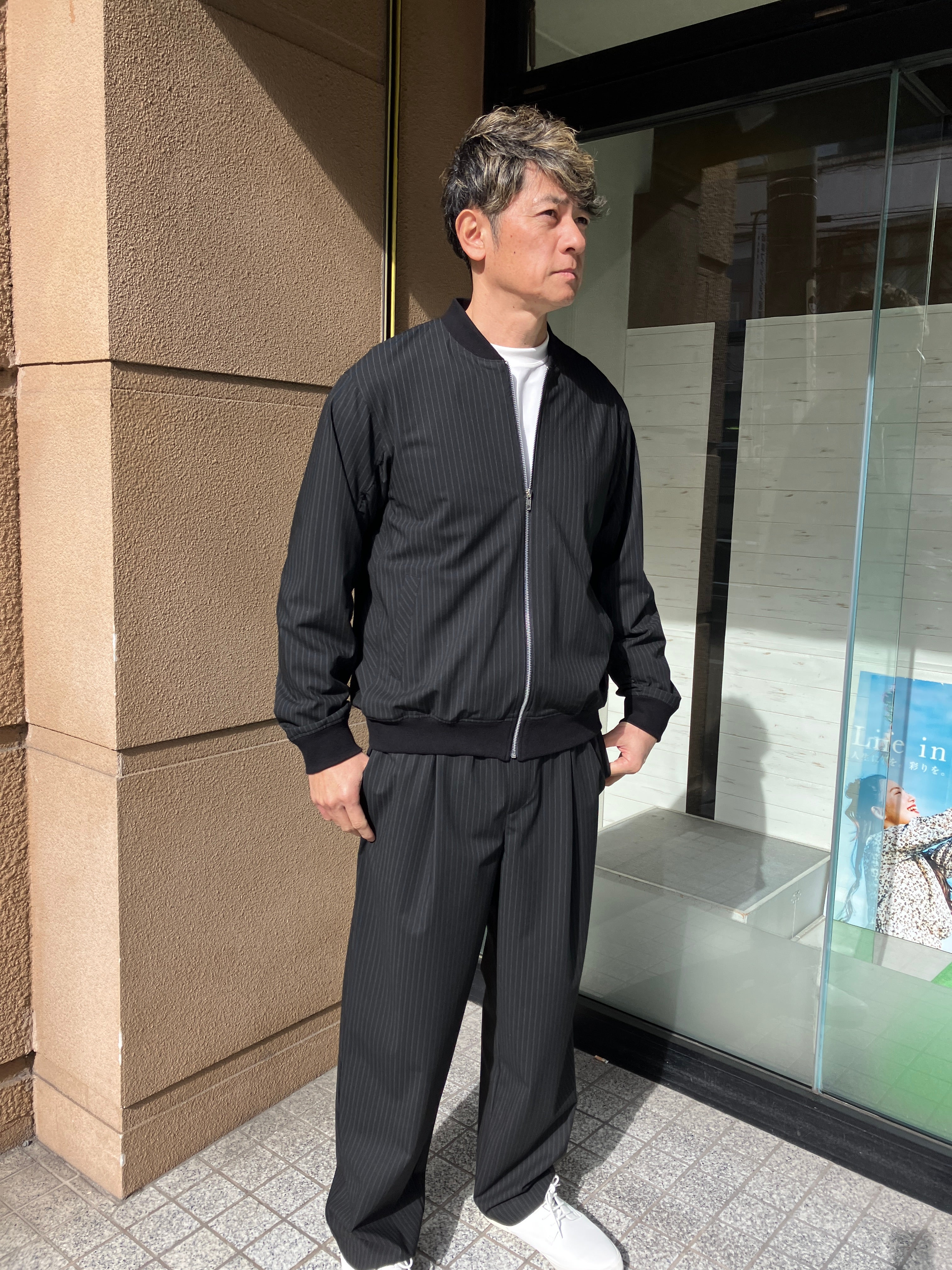品がある40代からの【格上げストライプ】セットアップ 6日間限定公開