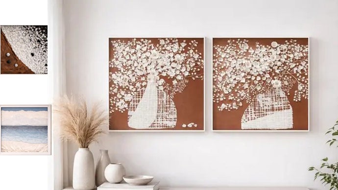 絵ではなく、作品。飾るとあなたの家は、品を宿す家へと生まれ変わる