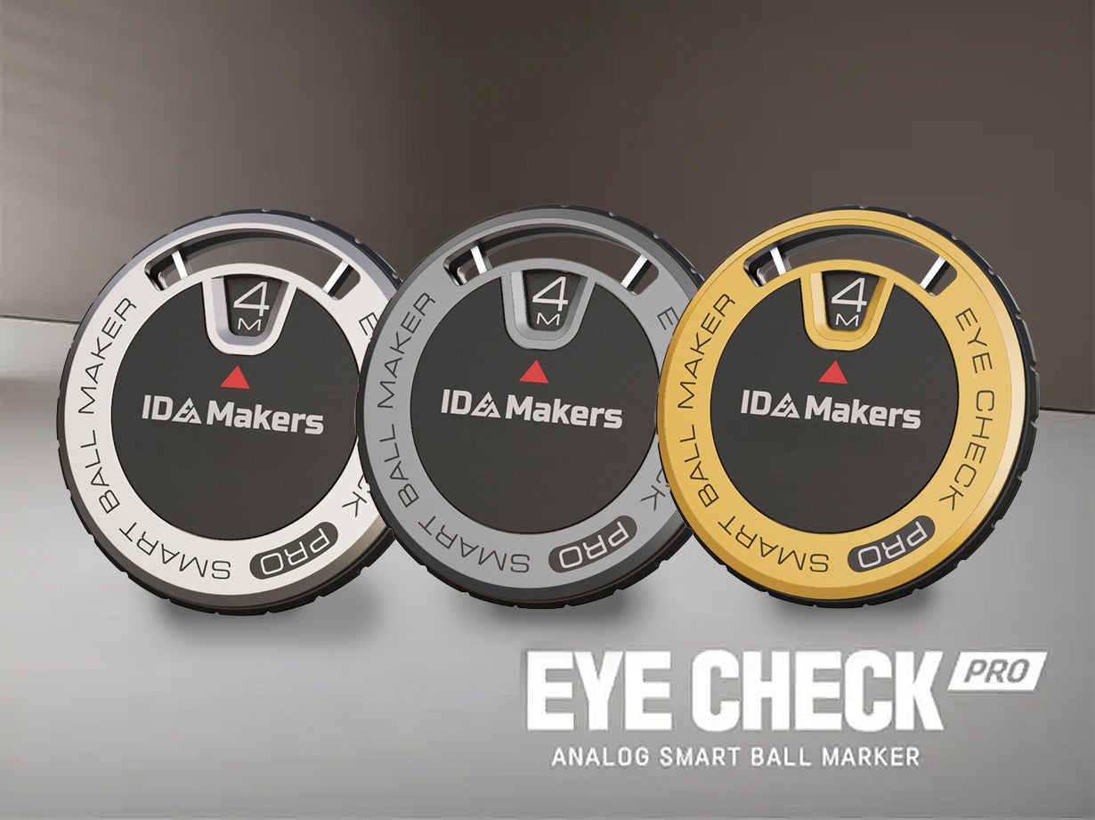 電池不要の革新ボールマーカー！ダイヤルで距離を導く『EYE CHECK PRO