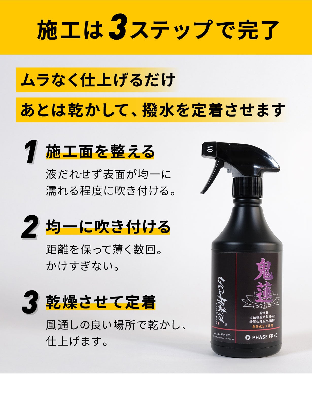 自衛隊納入実績】過酷環境で証明された“一度きりで終わらない”撥水