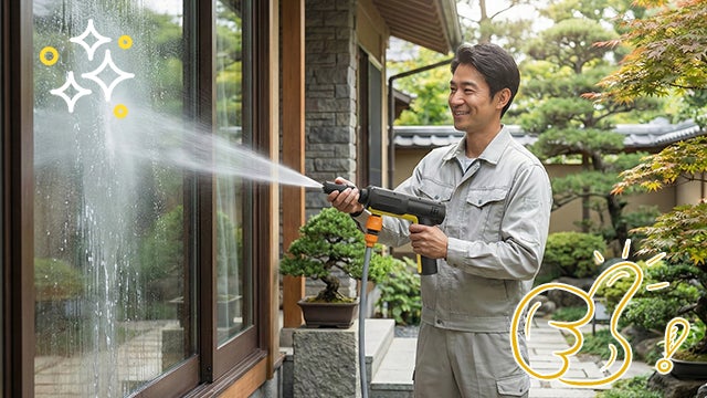 専用です 車・自転車・靴の泥汚れに。最大60分使えるコードレスミニ高圧洗浄機で