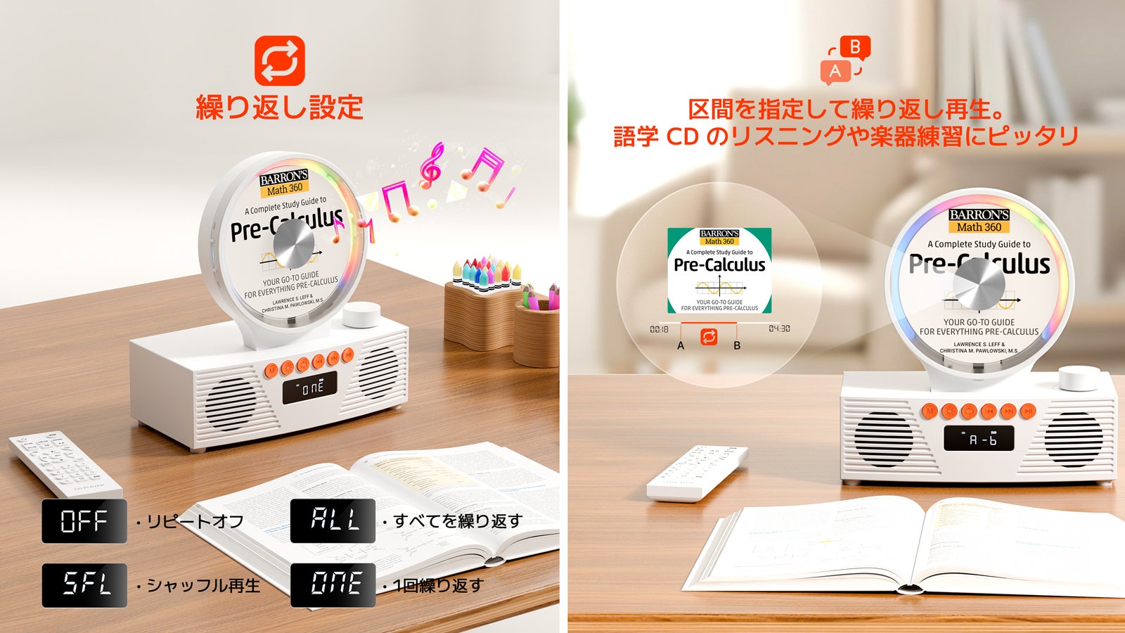 思い出のCDが蘇る、Bluetooth対応CDプレーヤー｜RAKUTOP｜マクアケ