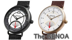 ビンテージスクーターをモチーフにしたユニークデザイン腕時計 The GENOA