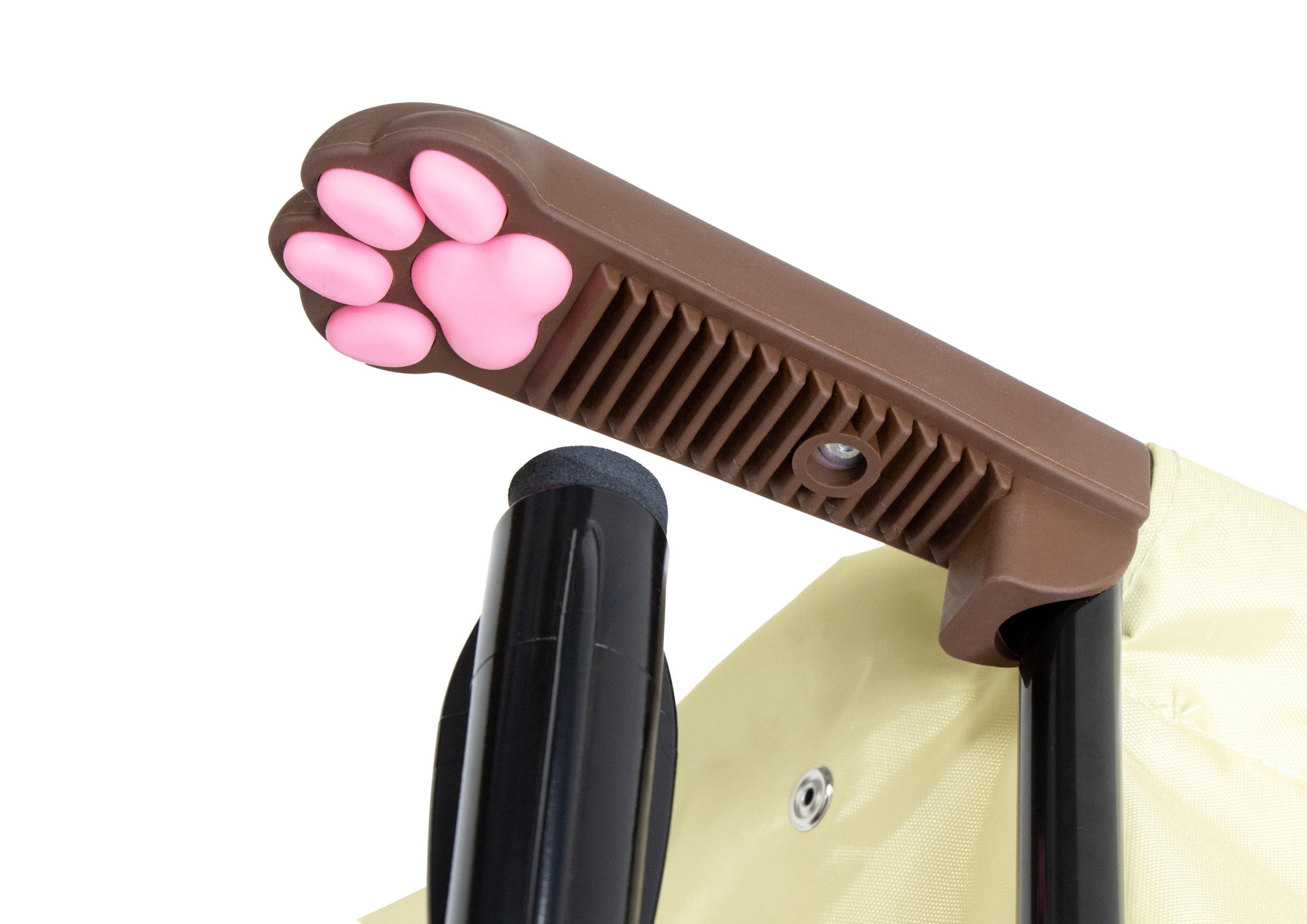 Makuake｜食事中の抱っこから解放！愛犬・愛猫と目線が合う「肉球