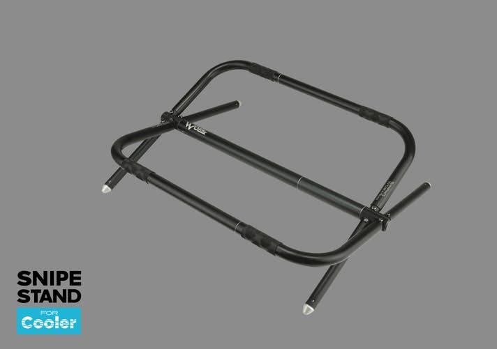 キンキンの冷たさを！軽量コンパクトな可変クーラーボックススタンド