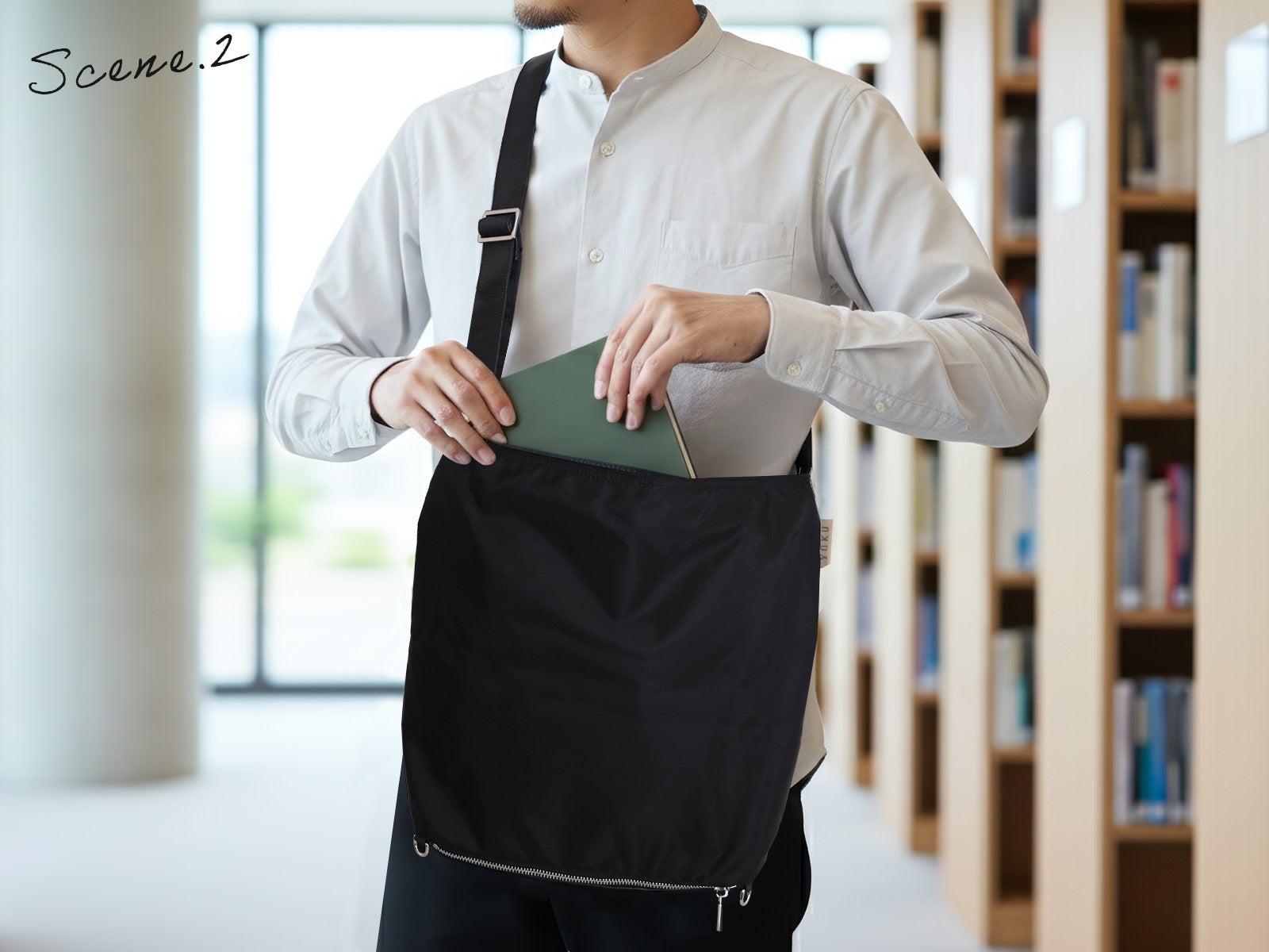 変わるのはバッグじゃない。 ミニマルに生きる大人の本革2way