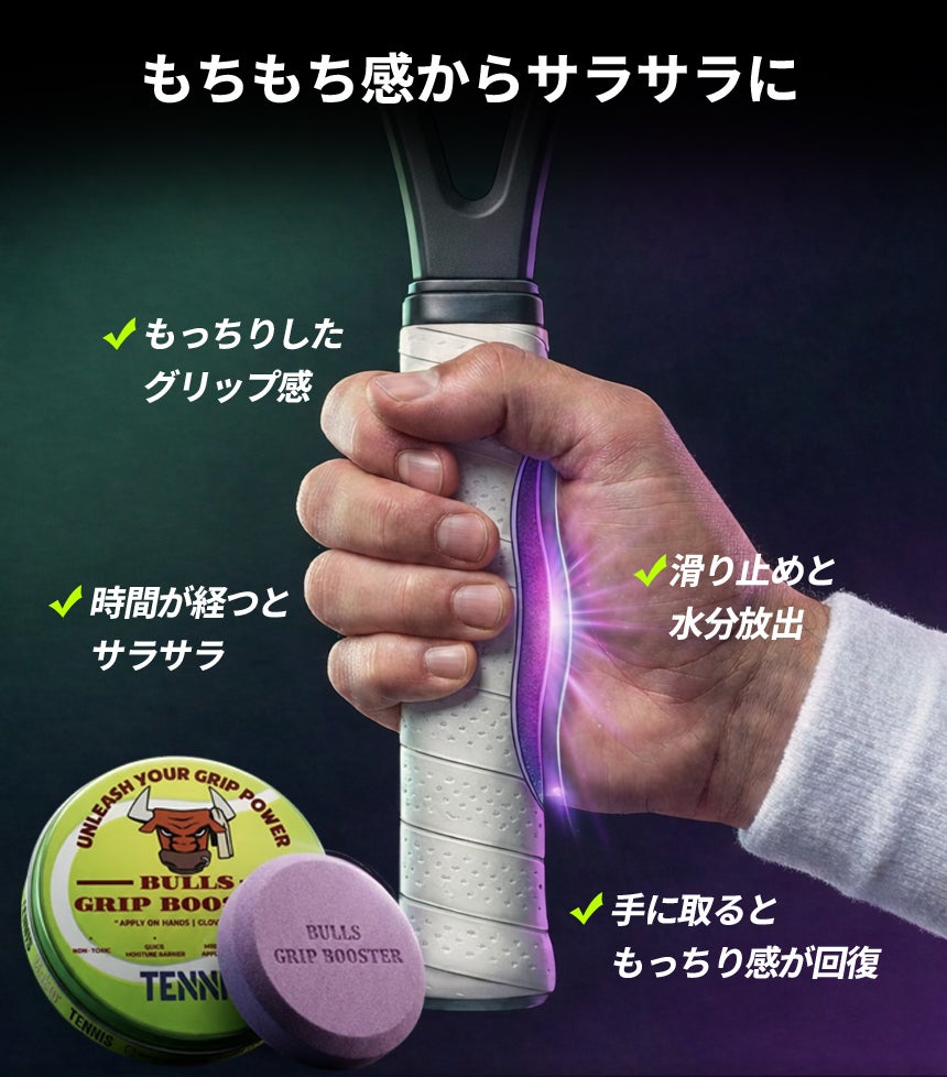 驚異の吸着力】スポーツの勝敗はグリップで支える。プロ品質の滑り止め