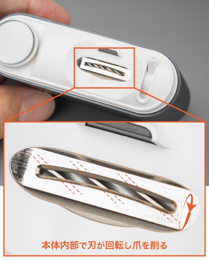 LED付き爪切り　EZ Clipper 803 makuake アンコール】『毎日爪切り』がさらに進化して登場！ EZ Clipper 803