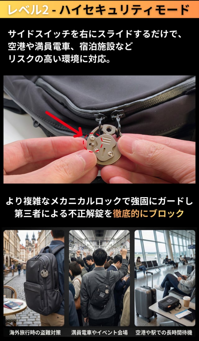 Makuake｜わずか21g！2段階ロックシステム搭載のチタン製メカニカル