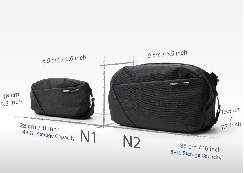 バッグ NIID NEO Nomad N2 + Camera Cube 好評第2弾】ボトルも傘も魔法のように隠せるバッグ | NIID NEO N2