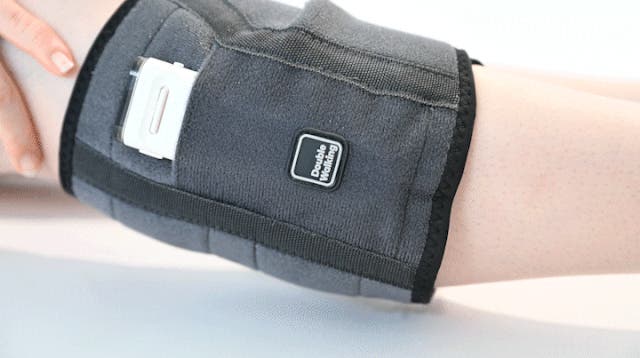 巻くだけ15分！最大40段階の刺激！歩行センサー搭載ふくらはぎEMS