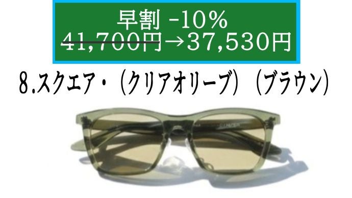 紫外線」「ブルーライト」から目を守る。日本人専用設計ハンドメイド