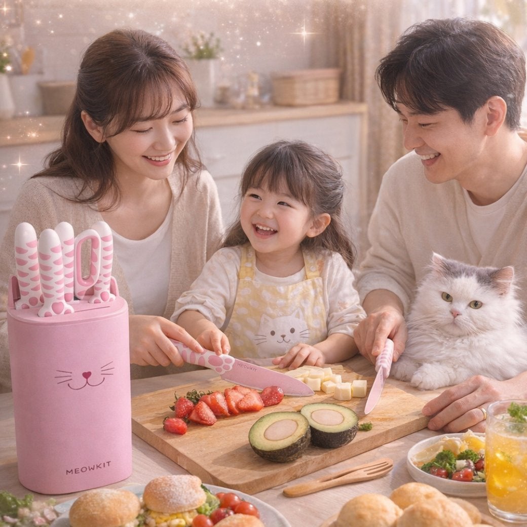 Makuake｜可愛さ×切れ味。見た目以上の実力！毎日の料理が変わる包丁