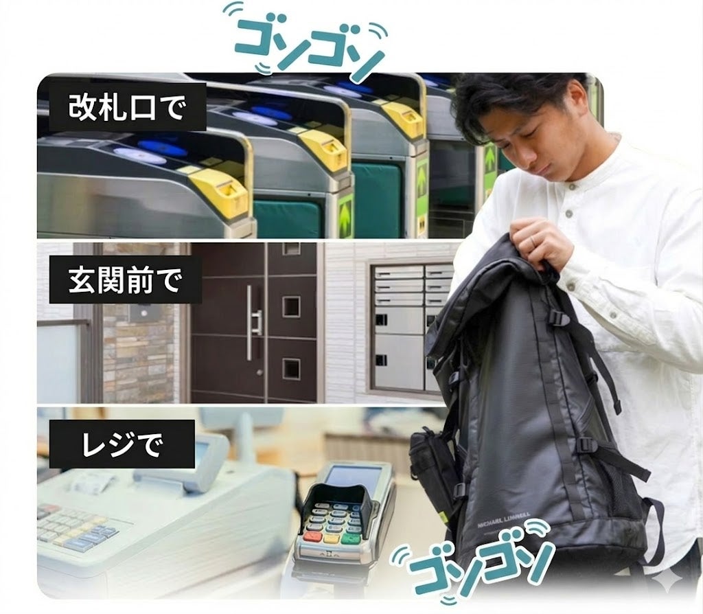 旅先も身軽に】リュックをゴソゴソしない。容量拡張＆単体利用も！可変