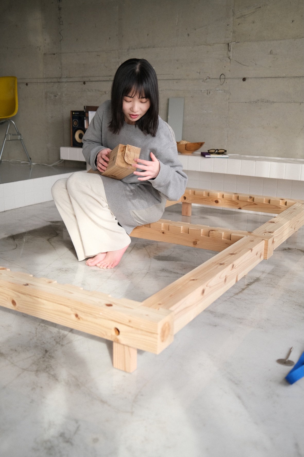 捨てずに環(まわ)す。伝統構法×現代建築技術による循環型無垢材ベッド
