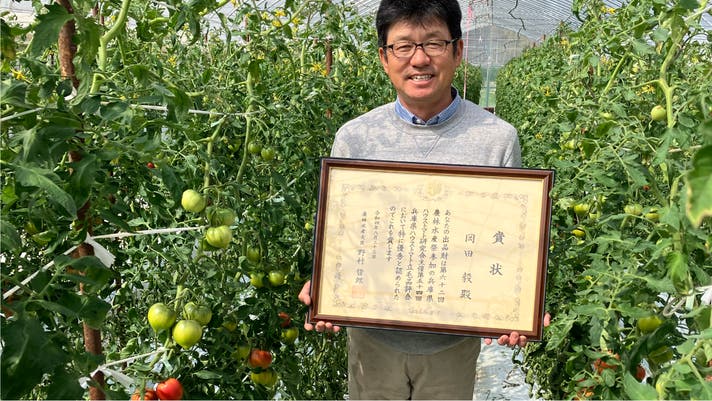 20トン収穫のうちわずか0.02％。市場に出回らないトマトの一番星