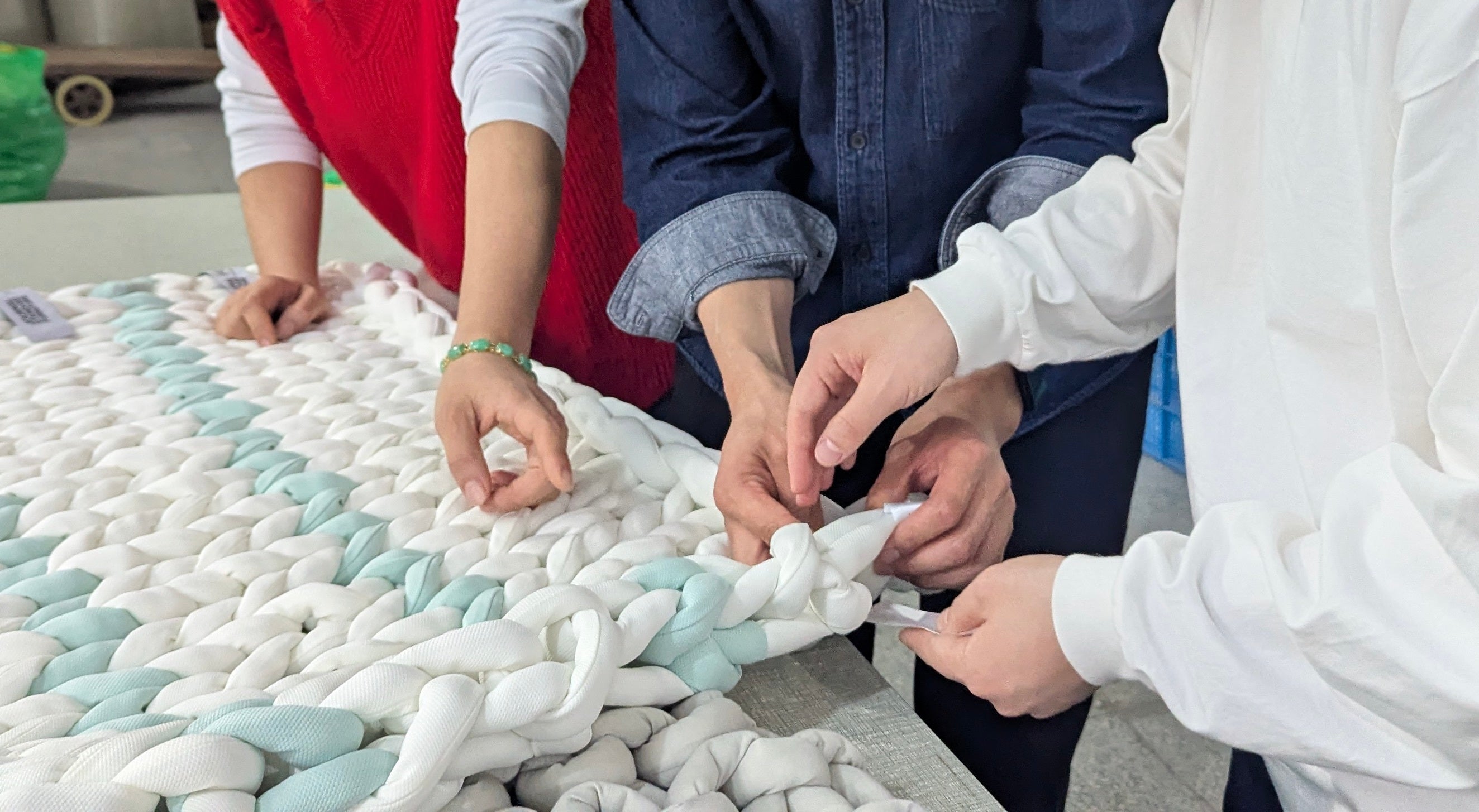 FJ New banbi 物語【使用済み】【格安】 快適な休息へ導く。リカバリー加重ブランケットMUSUBI＋JSFモデル