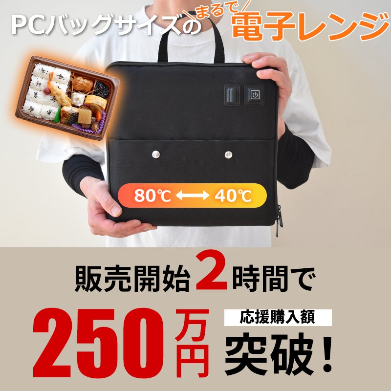 4分で80℃加熱＞どこでもコンビニ弁当もそのまま加熱。まるで電子レンジ