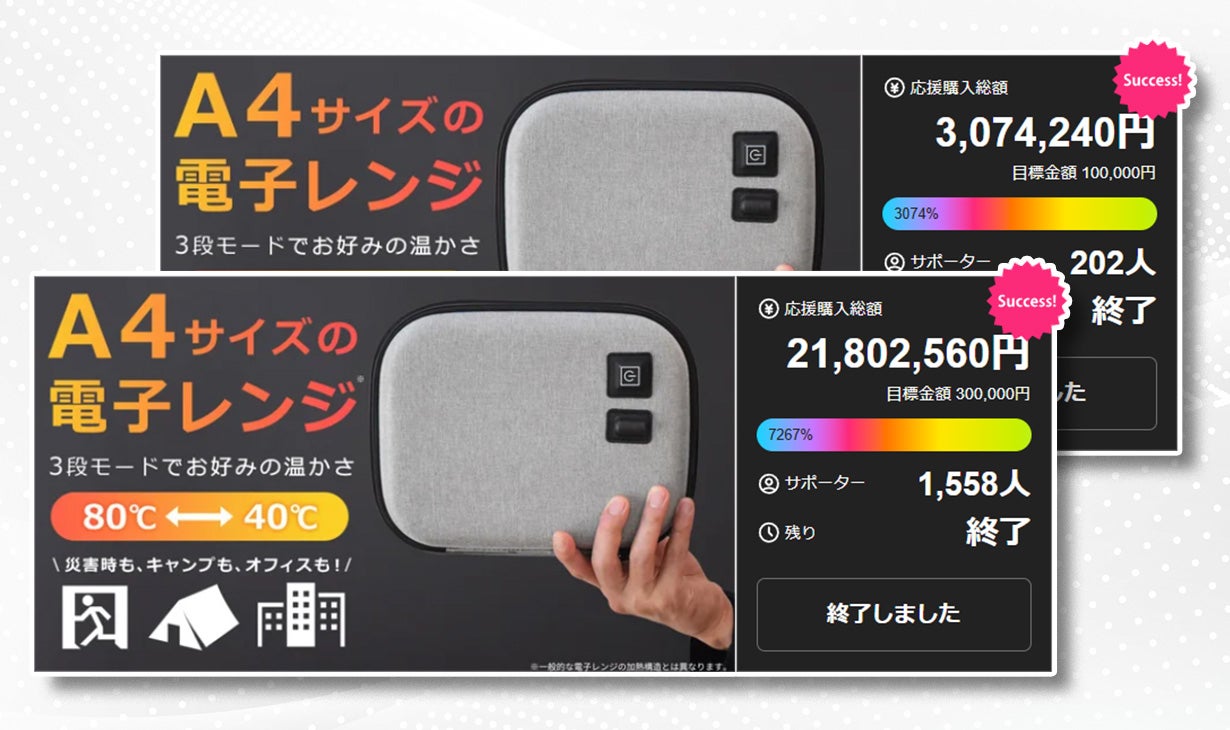4分で80℃加熱＞どこでもコンビニ弁当もそのまま加熱。まるで電子レンジ