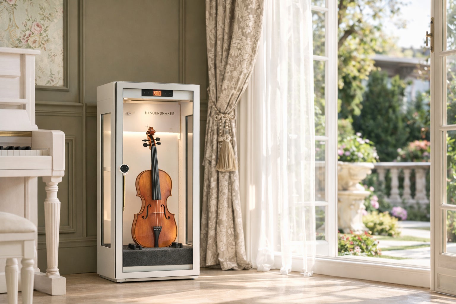 木製スリッパラック 楽器デザイン 家具・インテリア 玄関・屋外収納
