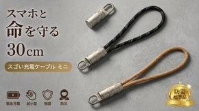 スマホとあなたの命を守るスゴいミニケーブル【標準防災品】充電切れと高額修理ゼロへ