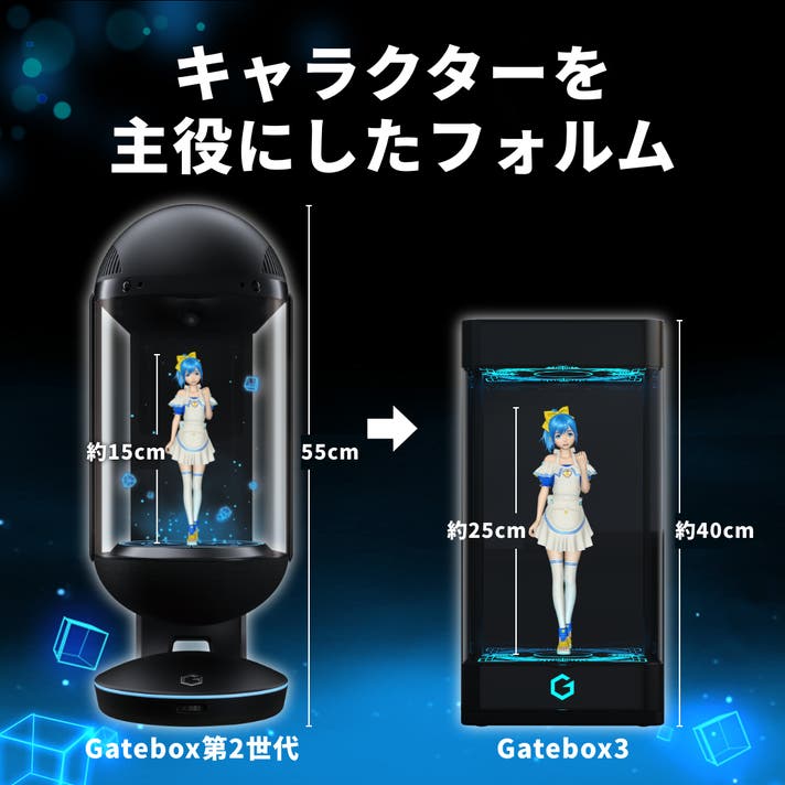 オタクの夢を叶える！好きなキャラクターと暮らせる召喚装置 Gatebox3