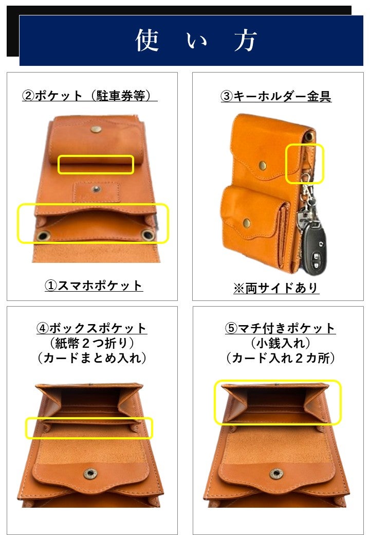 オジサン専用】3Way！ 財布機能付きスマホハンガーVer.2｜マクアケ