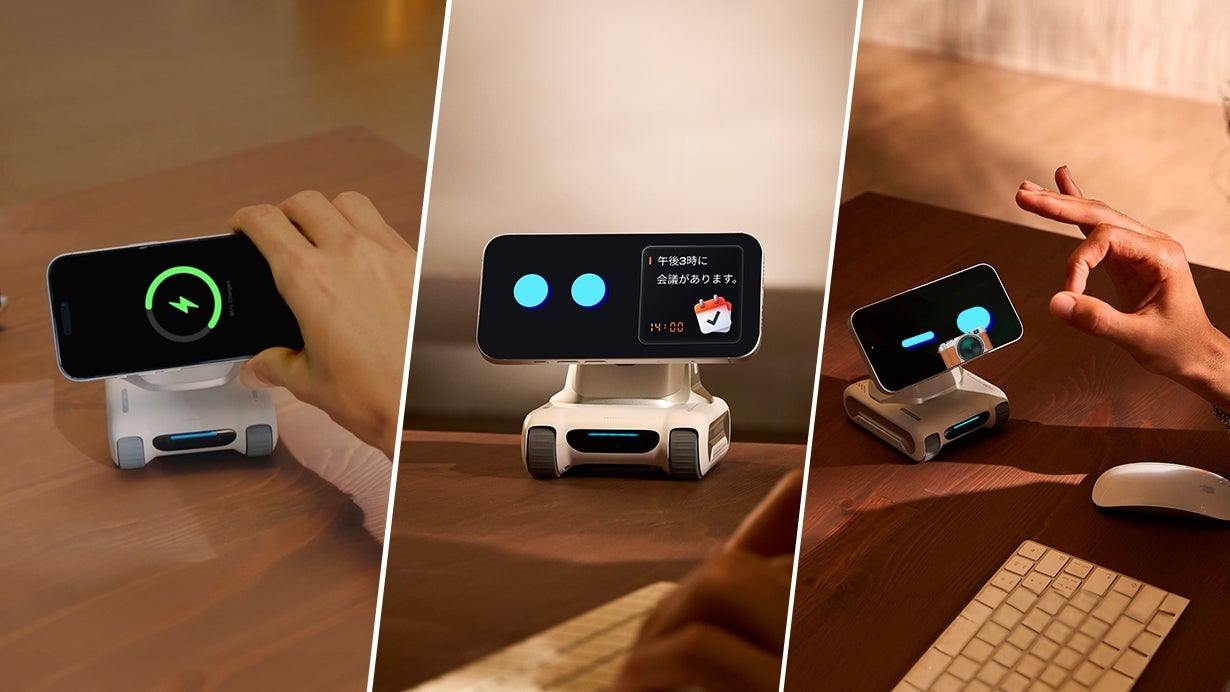 スマホにココロをインストール。お喋りで物知りなAIロボット LOOI
